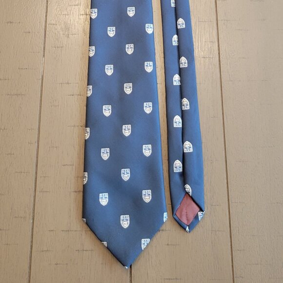 Othr Other - Cravateur Comme Soie Silk Dark Blue GSB Graduate School Design Men's Neck Tie